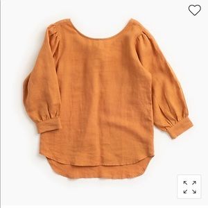 J.Crew Tribe Alive 3/4 Puff Sleeve Top - small